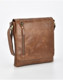 Cobb & Co - Richmond Jr. RFID Leather Satchel