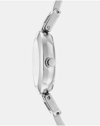 DKNY - Half Bangle Silver 26mm Silver Dial Womens Watch