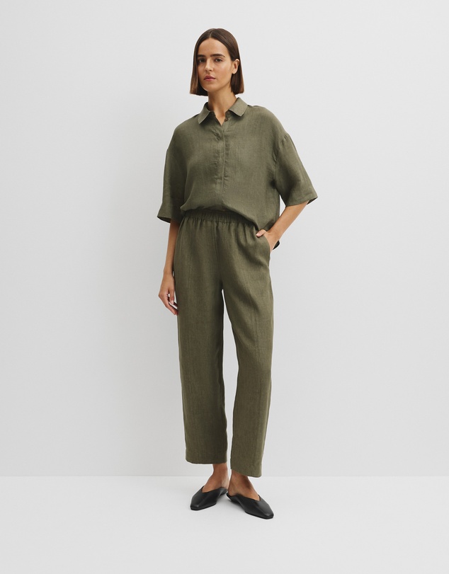 Country Road - Organically Grown Linen Tapered Jogger