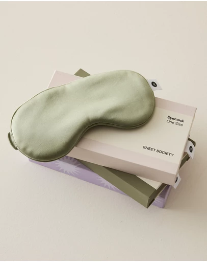 Sheet Society - Fleur Silk Eye Mask