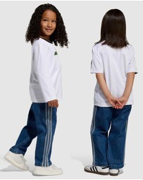 adidas Originals - Firebird Denim Track Pants - Kids-Teens