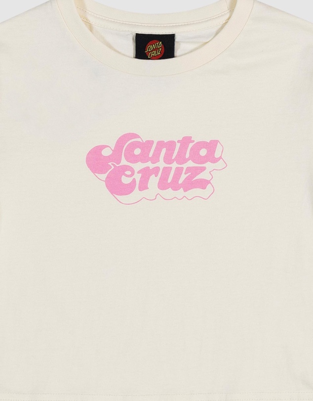Santa Cruz - Groovy Stack Front Short Sleeve Baby Tee - Teens