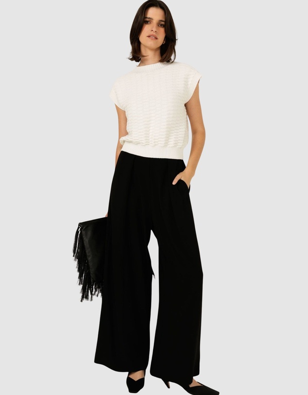 SACHA DRAKE - Pleated Trouser