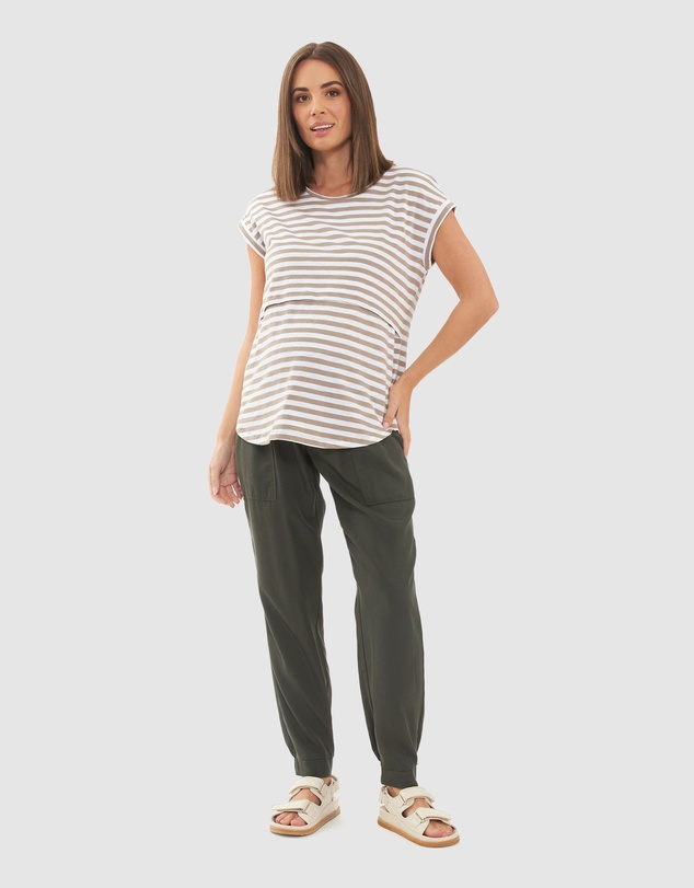 Ripe Maternity - Lionel Nursing Tee