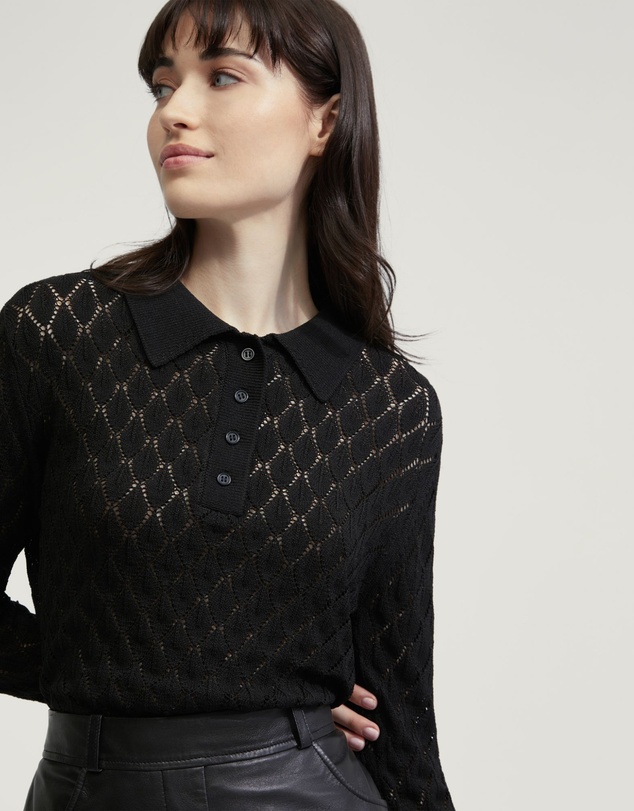 Oxford - Hana Polo Neck Knit