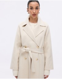 Minima Esenciales - Lian Oversized Wool Trench Coat