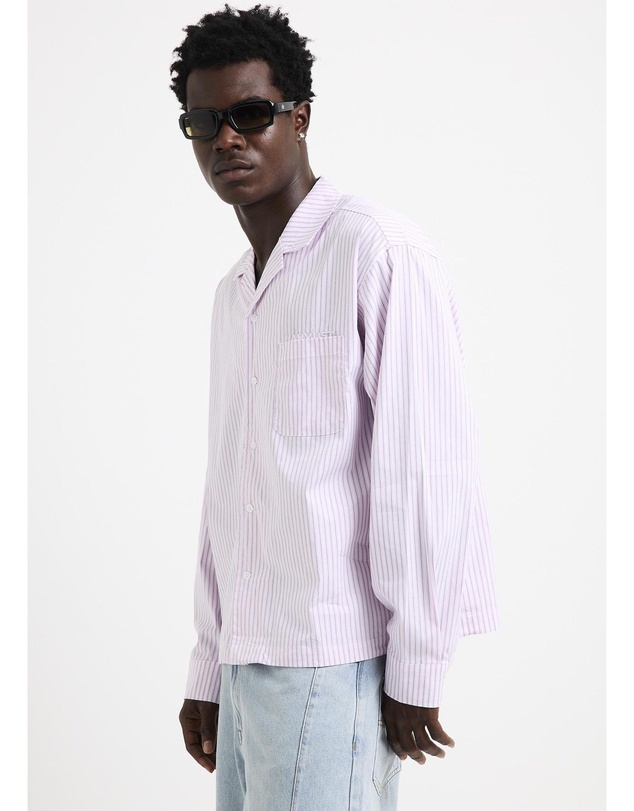 Arvust - Box Striped Long Sleeve Shirt