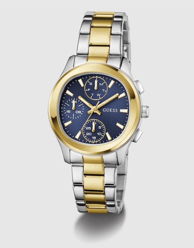 GUESS - GUESS Ladies 2-Tone Multifunction Watch