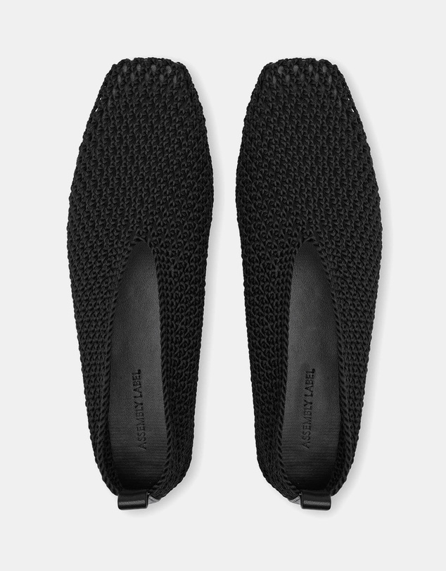 Assembly Label - Willa Crochet Ballet Flats