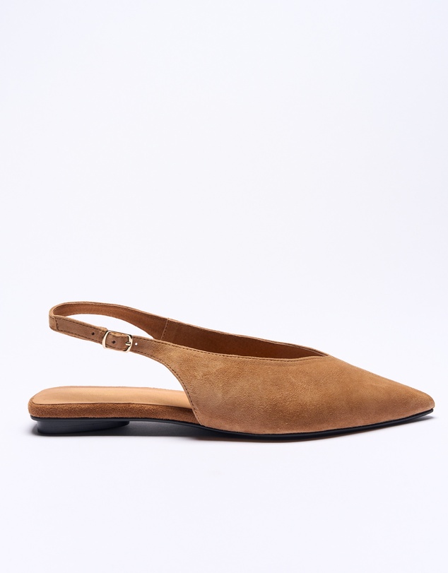 Walnut Melbourne - Sabine Leather Flat
