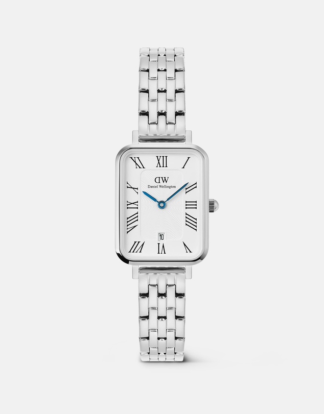 Daniel Wellington - Quadro Roman Numerals Date 5-link S