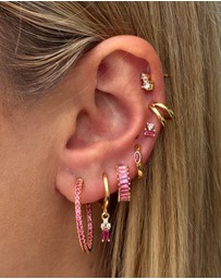 Izoa - Belle Hoop Earrings
