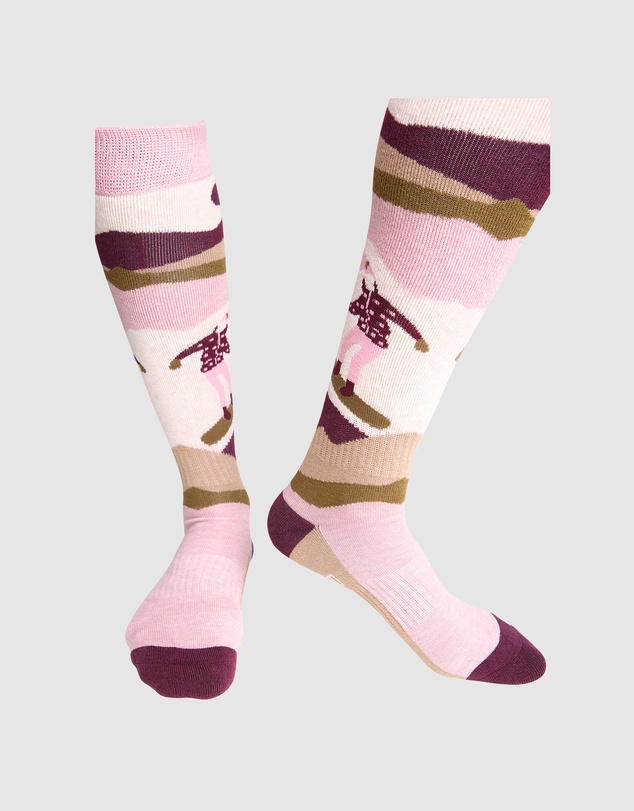 ROJO Outerwear - Retro Boarder Merino Sock Pack