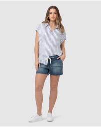 Ripe Maternity - Quinn Relaxed Shirt