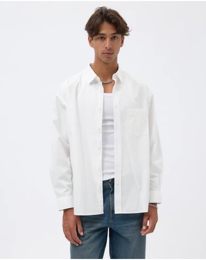 AERE - Cosgrove Cotton Poplin Shirt