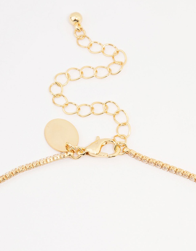 Lovisa - Gold Plated Symmetrical Graduating Round Necklace