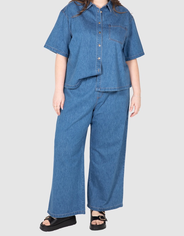 Love Your Wardrobe - Nicola Denim Pants