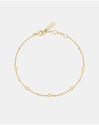 Ania Haie - Ania Haie Gold Disc Station Bracelet