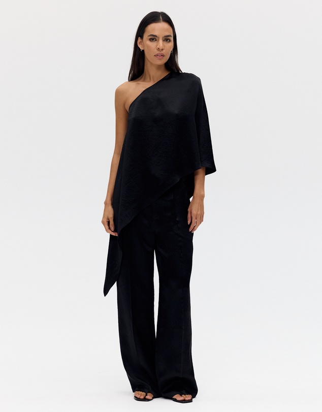 Third Form - Crush One Shoulder Cape