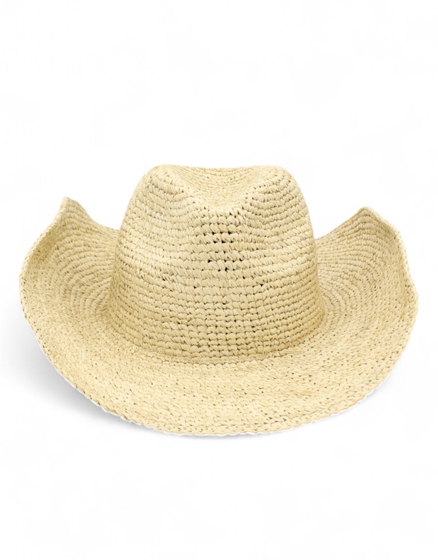 Morgan & Taylor - Rowyn Relaxed Cowboy Fedora in Natural