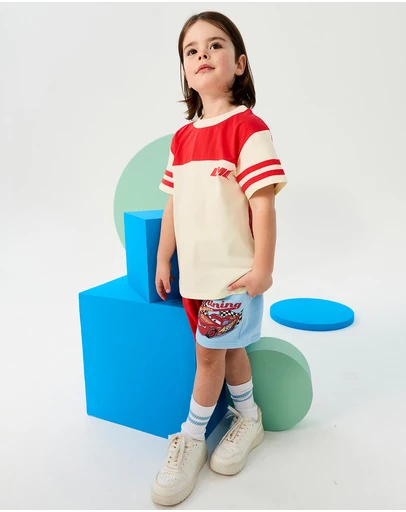 Rock Your Kid - Cars Print Shorts - Kids-Teens