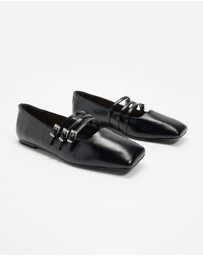 & Other Stories - Mary-Jane Leather Ballet Flats