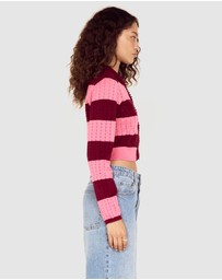 MINKPINK - Selena Pointelle Cardigan