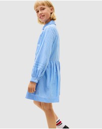 Tommy Hilfiger - Ithica Long Sleeve Shirt Dress - Teens