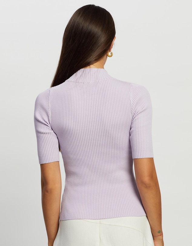 White By FTL - Gena Rib Top