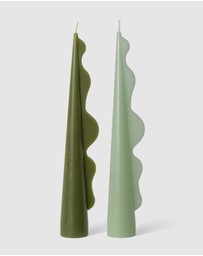 Black Blaze - Seaweed Pillar Candle