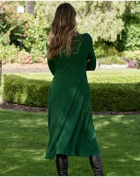 Bamboo Body - Ribbed Olivia Dress