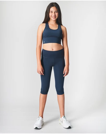 School Active Sports - SAS Active Crop Top and 3/4 Leggings Bundle