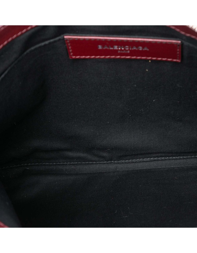 Pre-Loved by Azura Reborn - Pre-Loved M Canvas Navy Clip Clutch