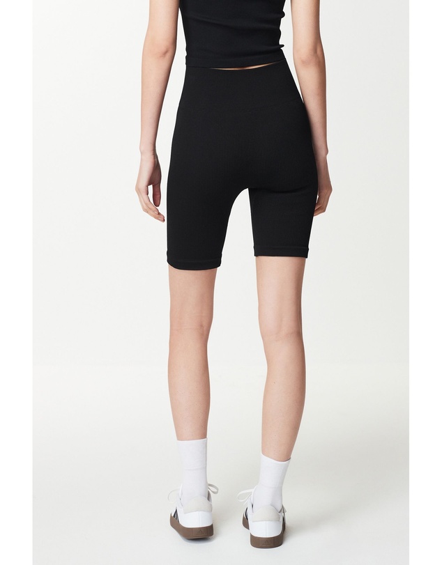 NEXT - High Waist Ribbed Cycling Shorts