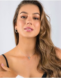 Georgini - Georgini Luxury Letters T Initial Pendant Silver