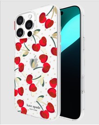 Kate Spade - Kate Spade Cherry Dot MagSafe Case for iPhone 16 Pro Max