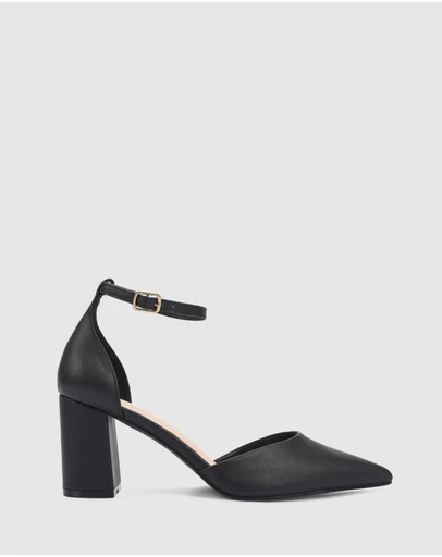 Verali - Eli Closed Toe Block Heels