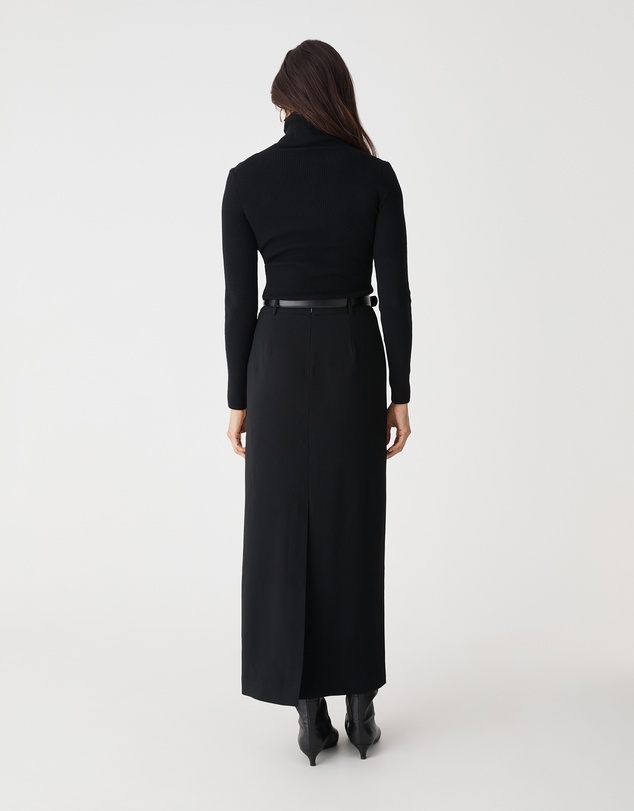 Forcast - Kaitlyn Crepe Column Skirt