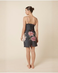 Gingerlilly - Piper Floral Silky Satin Nightie