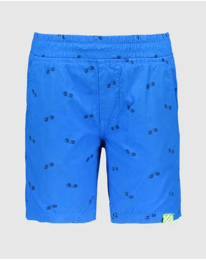 B.Nosy - Sunglasses Print Shorts - Kids-Teens