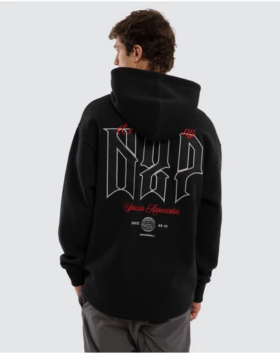 Nena & Pasadena - Motion Relaxed Dual Curved Hoodie