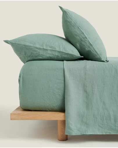 Carlotta + Gee - 100% Linen Fitted Sheet