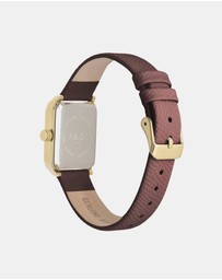 Jag - Sorrento Womens Brown Dial 24mm Brown Watch