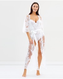 Homebodii - Leah Long Lace Robe