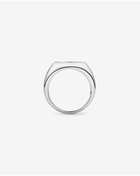 Michael Hill - Turquoise Signet Ring in Sterling Silver
