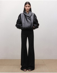 M.N.G - Mid-Rise Flare Trousers