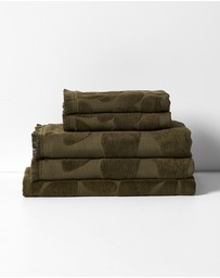 Aura Home - Palma Fringe Bath Mat