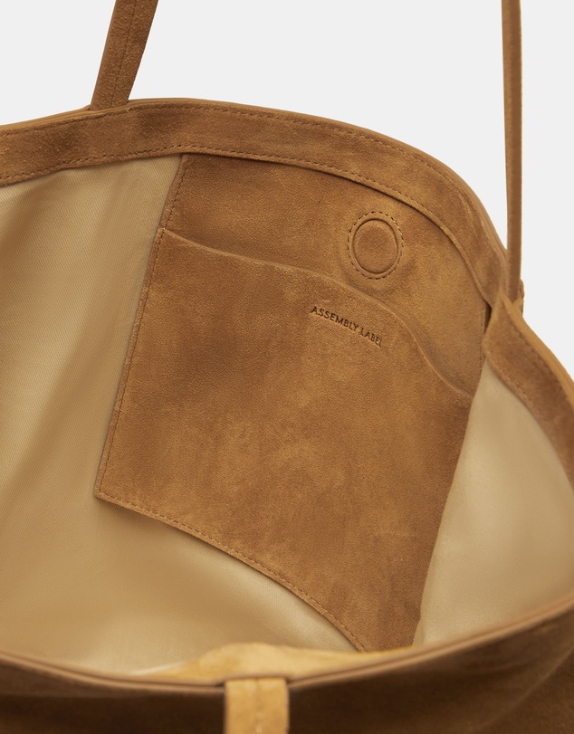 Assembly Label - Paige Suede Tote Bag