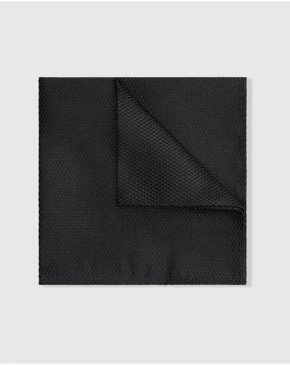 Politix - Silk Textured Two-tone Pocket Square