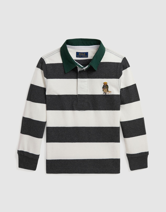 Polo Ralph Lauren - Polo Bear Cotton Rugby Shirt - Kids